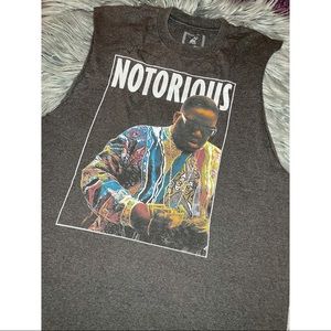 Notorious BIG Cut Off T Shirt